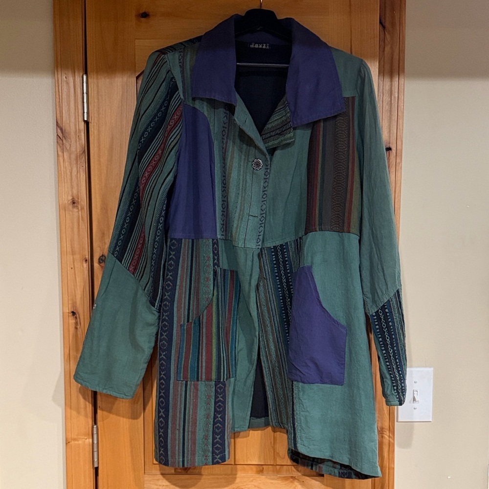 Jayli patchwork jacket, - image 2